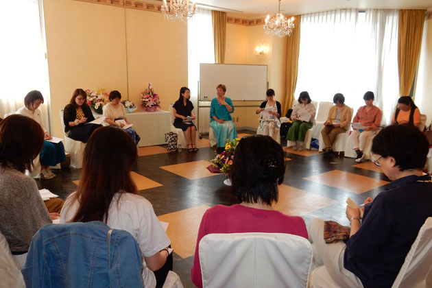 ワークショップ・個人セッションの様子