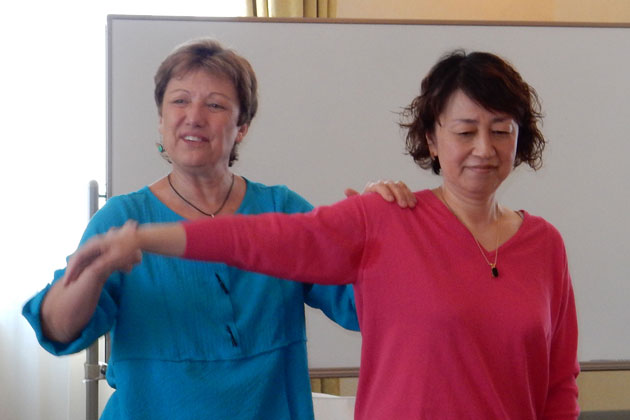 ワークショップ・個人セッションの様子